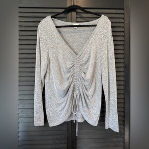 Gray Women’s Medium Long Sleeve Top